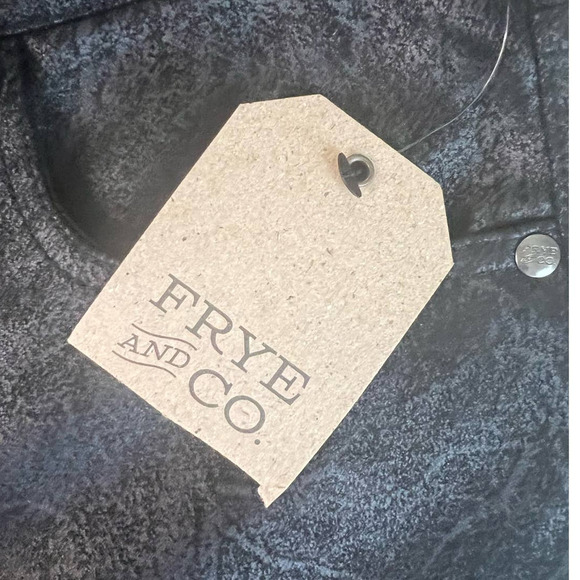 NWT Women's Frye & Co Faux Suede Trouser, Regular Fit Bootcut in Black, size 8 - Picture 10 of 15